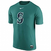 Seattle Mariners Nike Collection Legend Logo 1.5 Performance WEM T-Shirt - Aqua,baseball caps,new era cap wholesale,wholesale hats